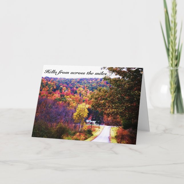 I LOVE AND MISS YOU card (Front)