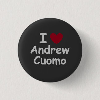 I Love Andrew Cuomo 3 Cm Round Badge