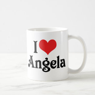 I Love Angela Coffee Mug