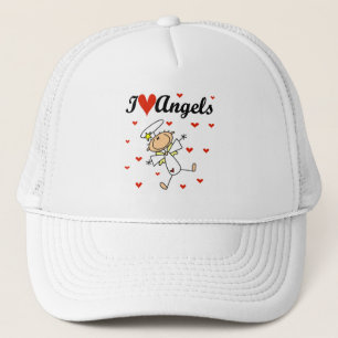 I Love Angels T-shirts and Gifts Trucker Hat