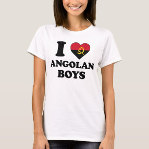 I love Angolan Boys T-Shirt