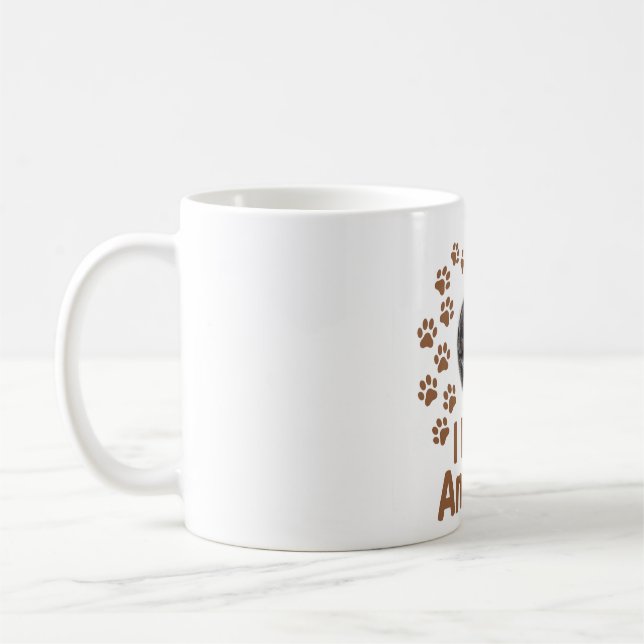 I Love Animals Coffee Mug (Left)