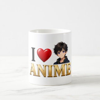 I Love Anime | Funny Anime Fan Gift Coffee Mug