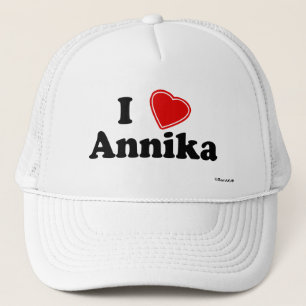 I Love Annika Trucker Hat