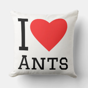 I love ants cushion