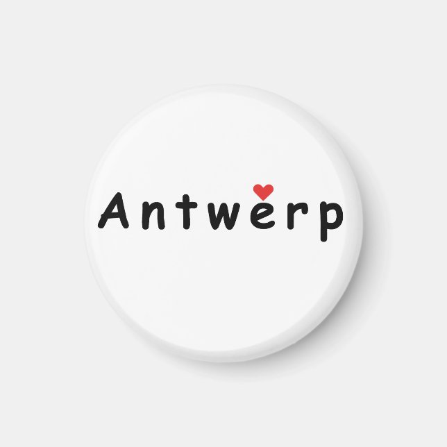 I love Antwerp Magnet (Front)