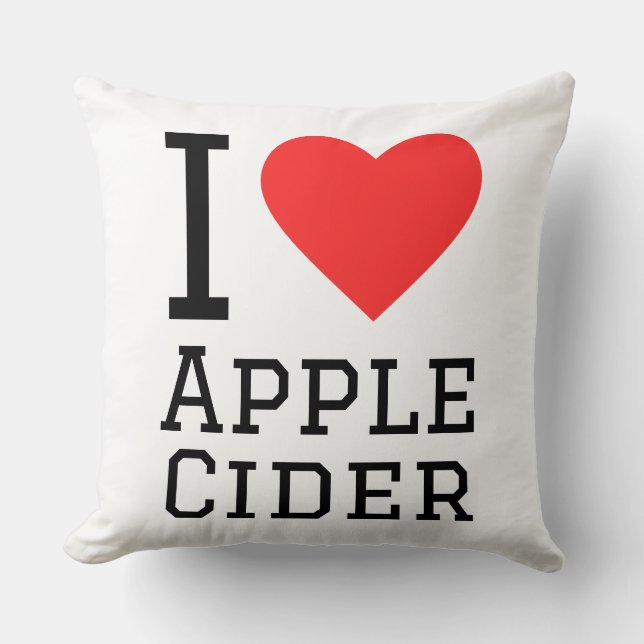 I love apple cider cushion (Front)