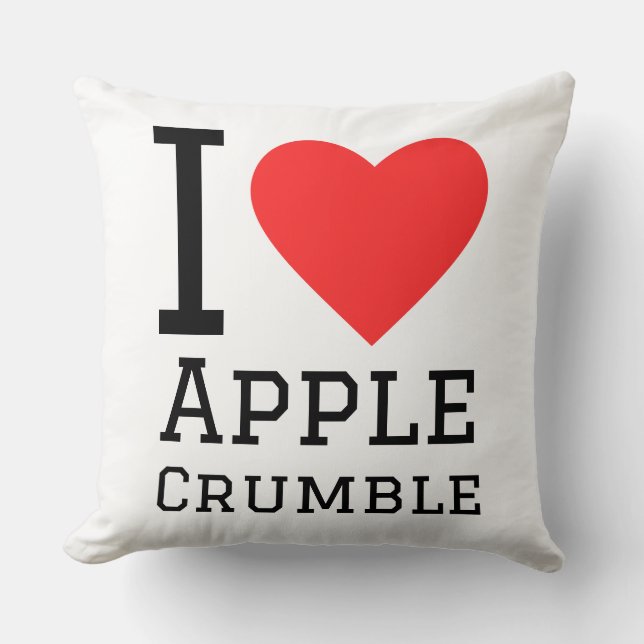 I love apple crumble cushion (Front)