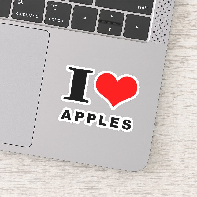 I love apples (Detail)