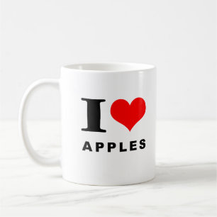 I love apples coffee mug
