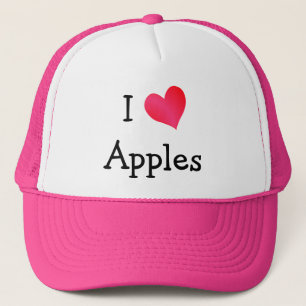 I Love Apples Trucker Hat