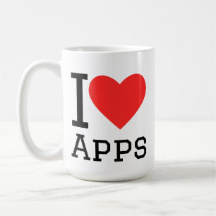 I love apps coffee mug
