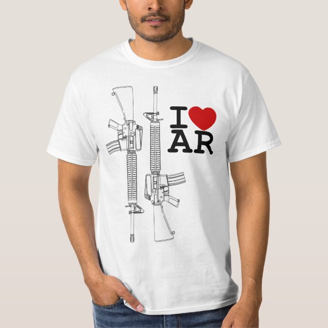 I Love AR T-Shirt (Front)