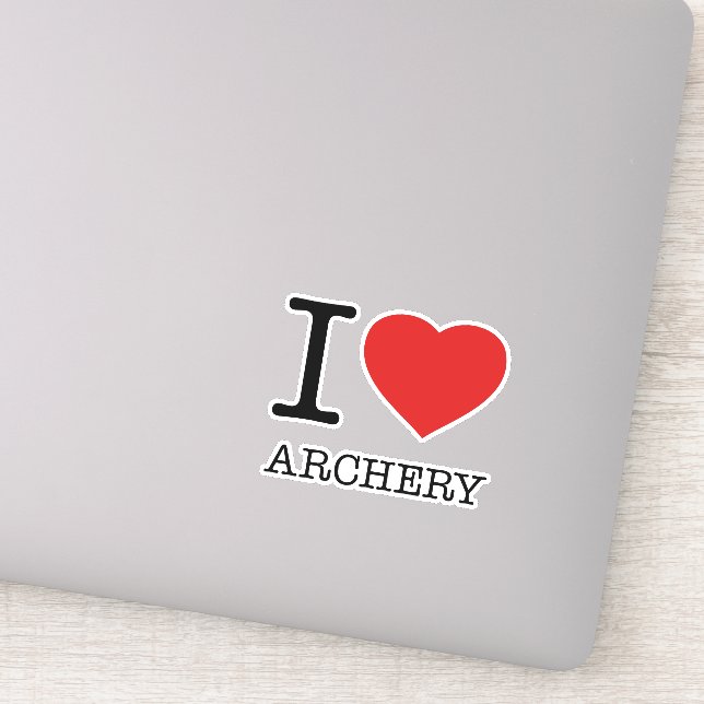 I LOVE ARCHERY (Detail)