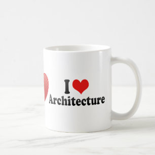 I Love Architecture Coffee Mug
