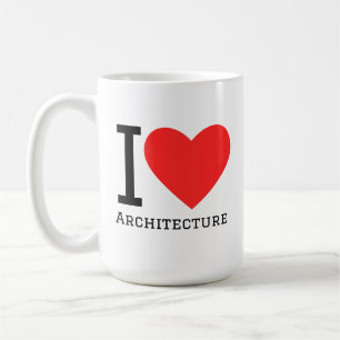 I love architecture coffee mug