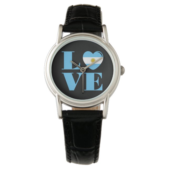 I love Argentina Watch (Front)