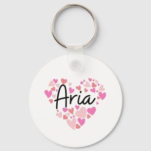 I love Aria Key Ring