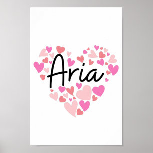 I love Aria Poster