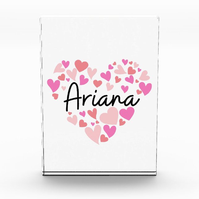I love Ariana Photo Block (Front)