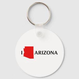 I Love Arizona - I Love AZ Key Ring