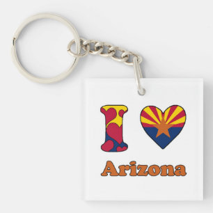 I love Arizona Key Ring