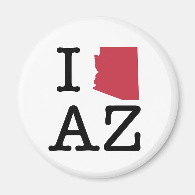 I Love Arizona Magnet (Front)