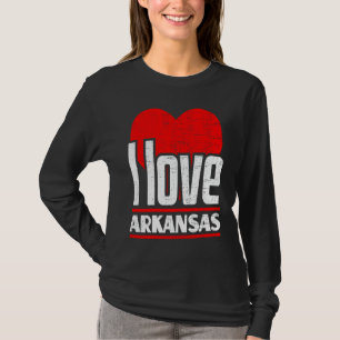 I Love Arkansas Best Home State I Heart Arkansas T-Shirt
