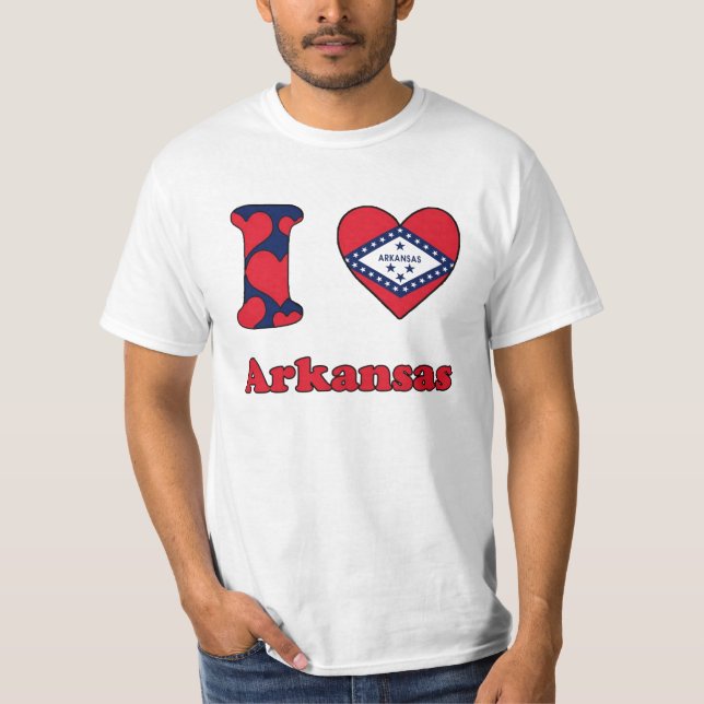 I love Arkansas T-Shirt (Front)
