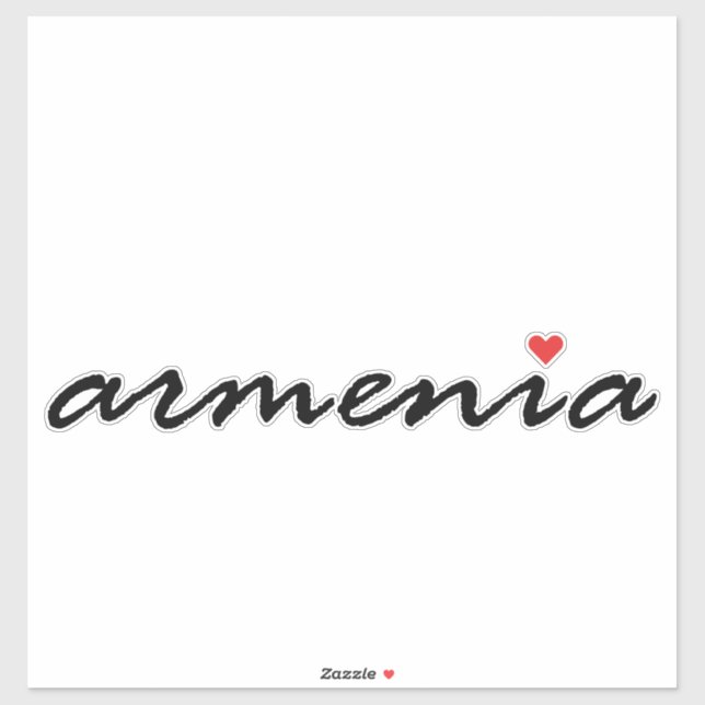 I love Armenia (Sheet)