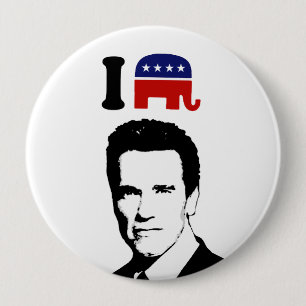 I Love Arnold Schwarzenegger 1 10 Cm Round Badge