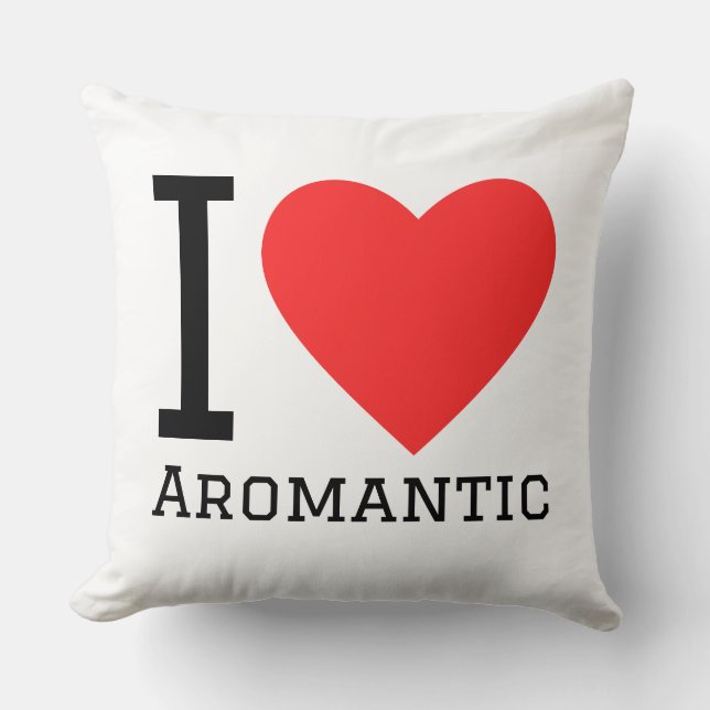 I love aromantic cushion (Front)