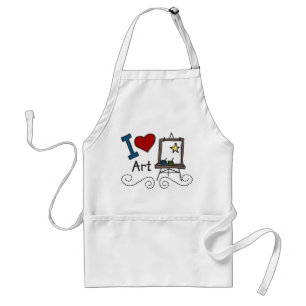 I Love Art Standard Apron