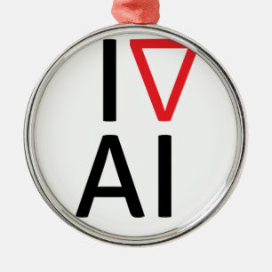 I love artificial intelligence metal tree decoration