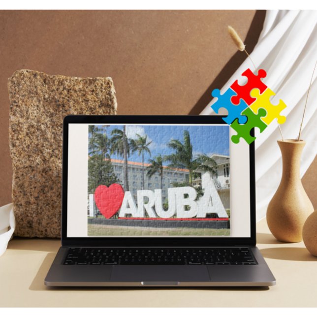 I love Aruba - One happy Island Jigsaw Puzzle (Creator Uploaded)