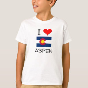 I Love ASPEN Colorado T-Shirt