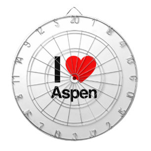 i love aspen dartboard