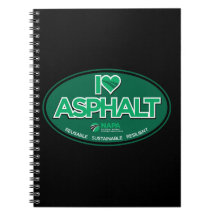 I Love Asphalt Notebook