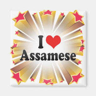 I Love Assamese Magnet