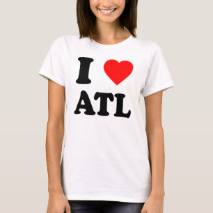 I Love Atl Heart Cool Atlanta  T-Shirt