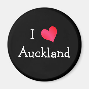 I Love Auckland Magnet