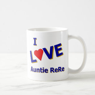 I Love Auntie ReRe designed by Celeste Sheffey Coffee Mug
