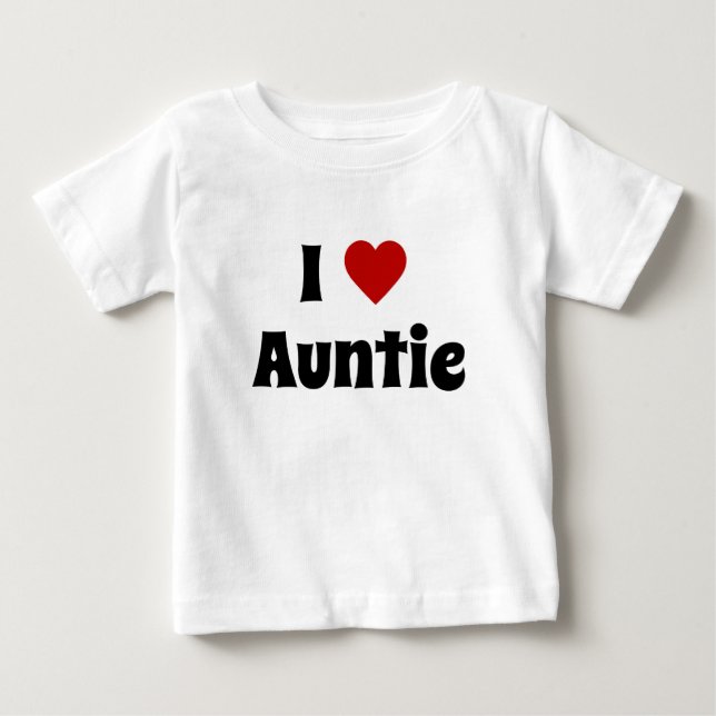 I love Auntie tshirt (Front)