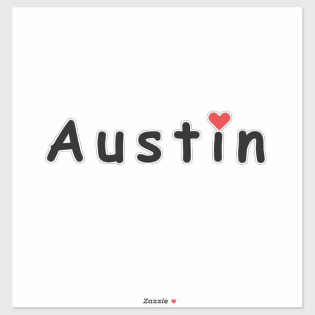 I love Austin  (Sheet)