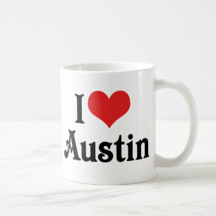 I Love Austin Coffee Mug