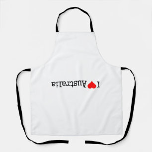 I Love Australia Apron