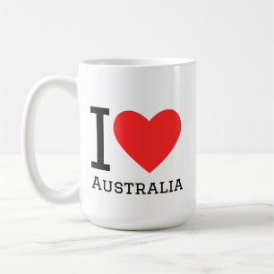 I love Australia Coffee Mug