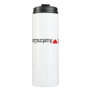 I Love Australia Thermal Tumbler