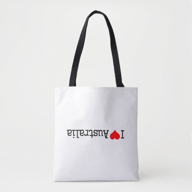 I Love Australia Tote Bag (Front)