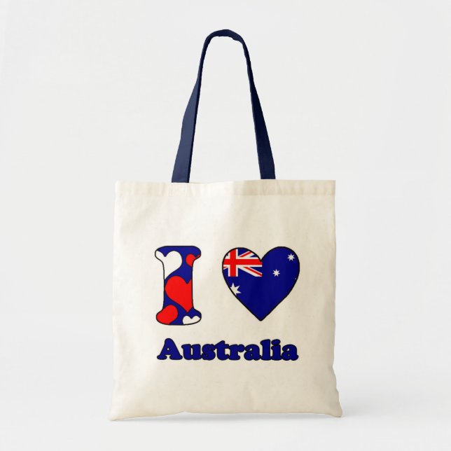 I love Australia Tote Bag (Front)